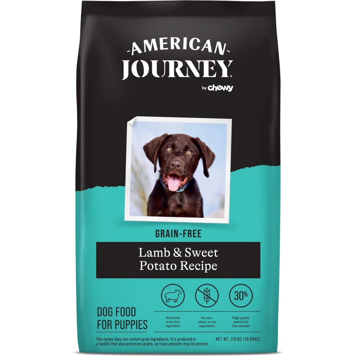 American Journey Puppy Lamb & Sweet Potato Recipe Grain-Free Dry Dog Food & American Journey Beef Recipe Grain-Free Soft & Chewy Training Bits Dog Treats 4 American Journey Puppy Lamb & Sweet Potato Recipe Grain-Free Dry Dog Food & American Journey Beef Recipe Grain-Free Soft & Chewy Training Bits Dog Treats - Image 2