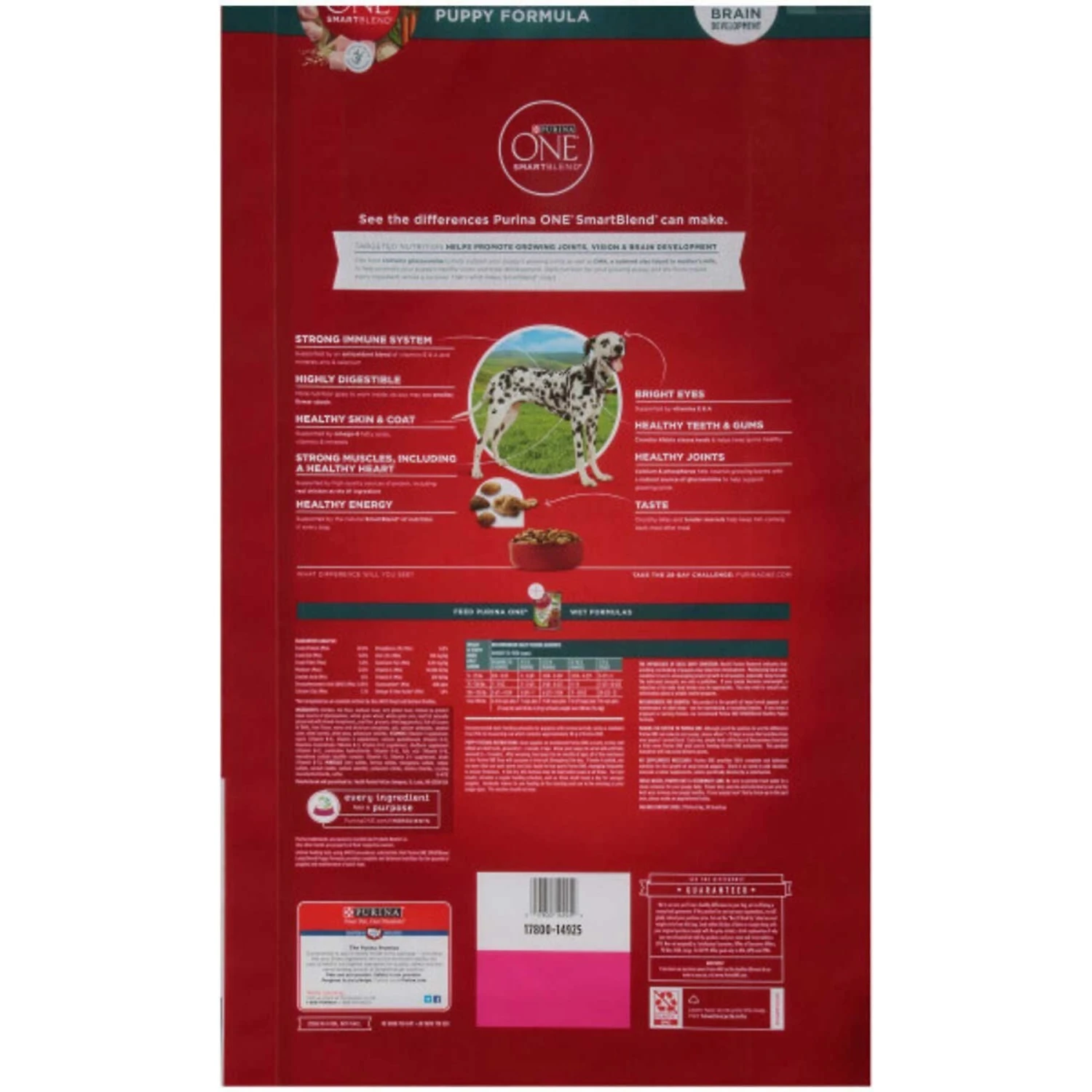 Purina ONE +Plus Natural Large Breed Formula Dry Puppy Food & Wellness Soft Puppy Bites Lamb & Salmon Recipe Grain-Free Natural Dog Treats 5 Purina ONE +Plus Natural Large Breed Formula Dry Puppy Food & Wellness Soft Puppy Bites Lamb & Salmon Recipe Grain-Free Natural Dog Treats - Image 3