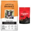 American Journey Protein & Grains Large Breed Puppy Chicken, Brown Rice & Vegetables Recipe Dry Dog Food, 28-lb Bag & American Journey Beef Recipe Grain-Free Soft & Chewy Training Bits Dog Treats 2 American Journey Protein & Grains Large Breed Puppy Chicken, Brown Rice & Vegetables Recipe Dry Dog Food, 28-lb Bag & American Journey Beef Recipe Grain-Free Soft & Chewy Training Bits Dog Treats -Blue Buffalo || ROYAL CANIN || Wellness Sales 302146 MAIN. AC SS1800 V1694615949