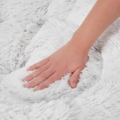 Frisco Eyelash Cat & Dog Bolster Bed & Frisco Eyelash Cat & Dog Blanket -Blue Buffalo || ROYAL CANIN || Wellness Sales 303412 PT3. AC SS1800 V1623048752