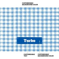 Frisco Personalized Gingham Plaid Soft Fleece Cat & Dog Blanket, 30" X 40" -Blue Buffalo || ROYAL CANIN || Wellness Sales 304001 PT3. AC SS1800 V1637609186