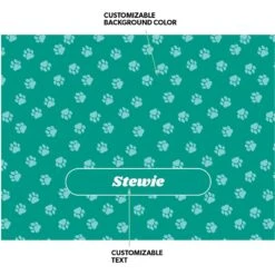 Frisco Personalized Paws Soft Fleece Cat & Dog Blanket, 30" X 40" -Blue Buffalo || ROYAL CANIN || Wellness Sales 304007 PT3. AC SS1800 V1637609345