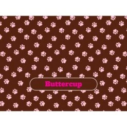 Frisco Personalized Paws Soft Fleece Cat & Dog Blanket, 30" X 40" -Blue Buffalo || ROYAL CANIN || Wellness Sales 304007 PT4. AC SS1800 V1637609343