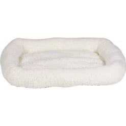 HappyCare Textiles Self-Warming Sherpa Bolster Cat & Dog Bed