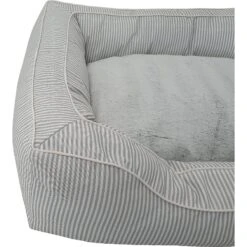 HappyCare Textiles Rectangle Bolster Cat & Dog Bed -Blue Buffalo || ROYAL CANIN || Wellness Sales 304135 PT4. AC SS1800 V1622757159