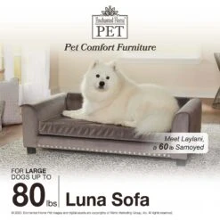 Enchanted Home Pet Luna Sofa Cat & Dog Bed With Removable Cover 15 Enchanted Home Pet Luna Sofa Cat & Dog Bed With Removable Cover -Blue Buffalo || ROYAL CANIN || Wellness Sales 305365 PT4. AC SS1800 V1623249827