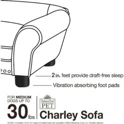 Enchanted Home Pet Charley Sofa Cat & Dog Bed With Removable Cover 18 Enchanted Home Pet Charley Sofa Cat & Dog Bed With Removable Cover -Blue Buffalo || ROYAL CANIN || Wellness Sales 305367 PT7. AC SS1800 V1623249811