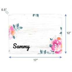 Frisco Personalized Rustic Dog & Cat Placemat -Blue Buffalo || ROYAL CANIN || Wellness Sales 306756 PT3. AC SS1800 V1636120458