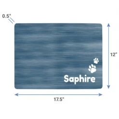 Frisco Personalized Heathered Dog & Cat Placemat 10 Frisco Personalized Heathered Dog & Cat Placemat -Blue Buffalo || ROYAL CANIN || Wellness Sales 306758 PT3. AC SS1800 V1639492603
