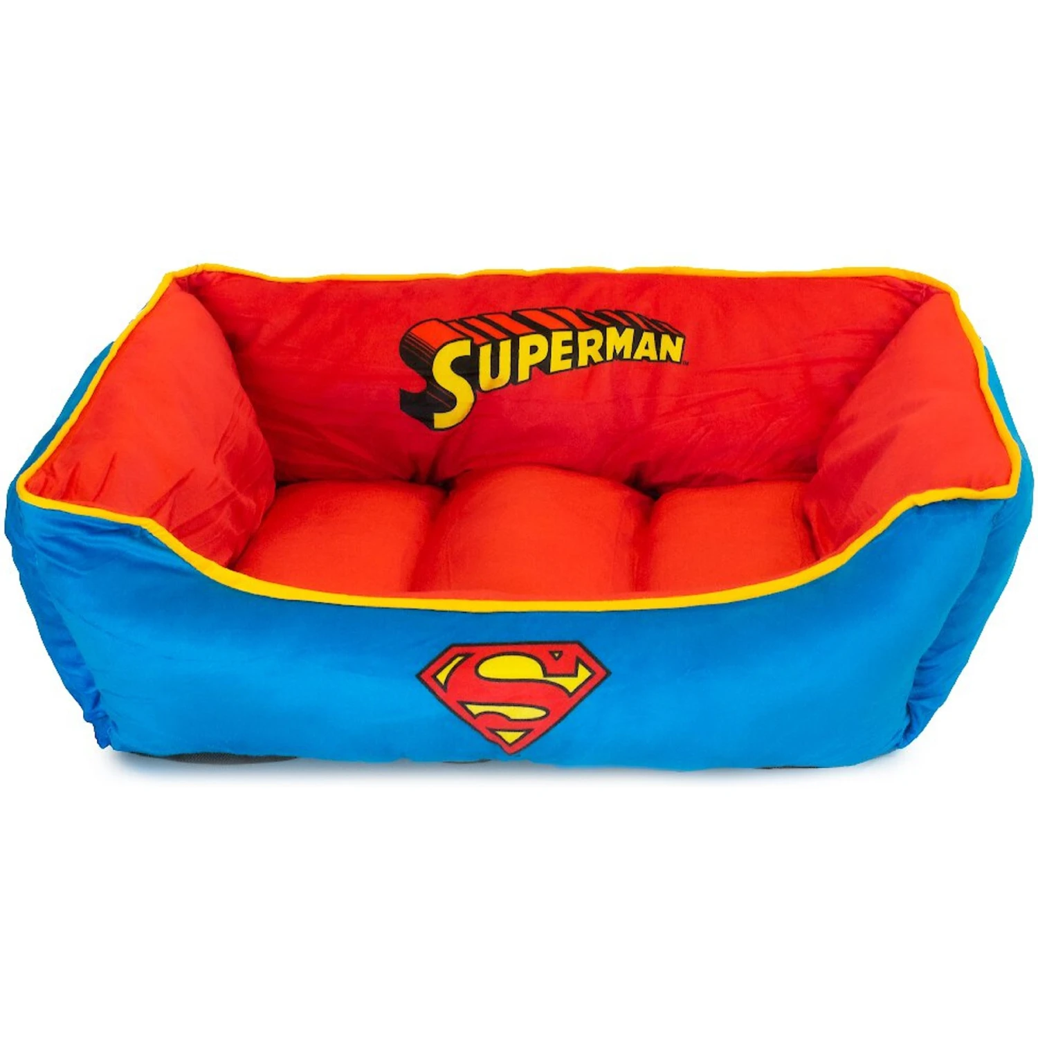 Buckle-Down Superman Bolster Dog Bed 3 Buckle-Down Superman Bolster Dog Bed