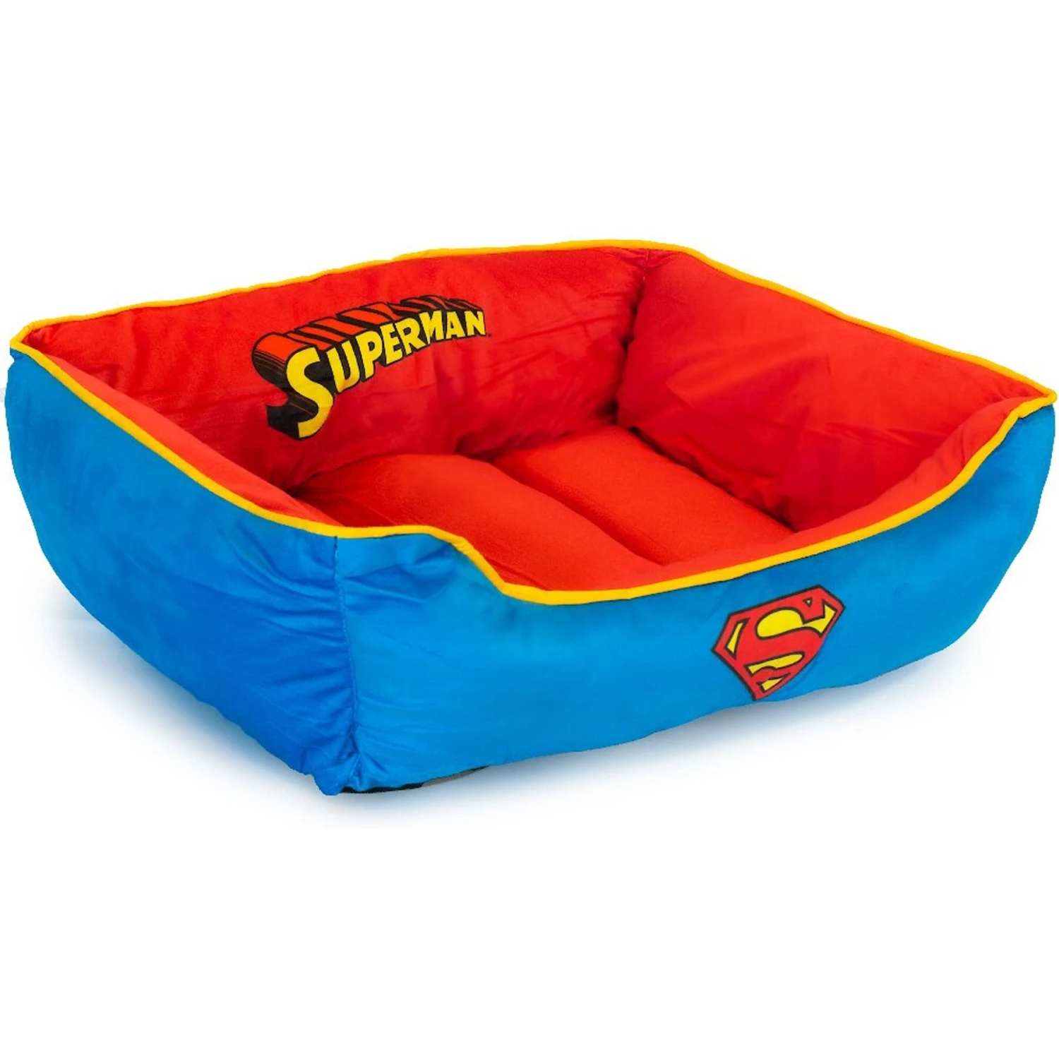Buckle-Down Superman Bolster Dog Bed 4 Buckle-Down Superman Bolster Dog Bed - Image 2