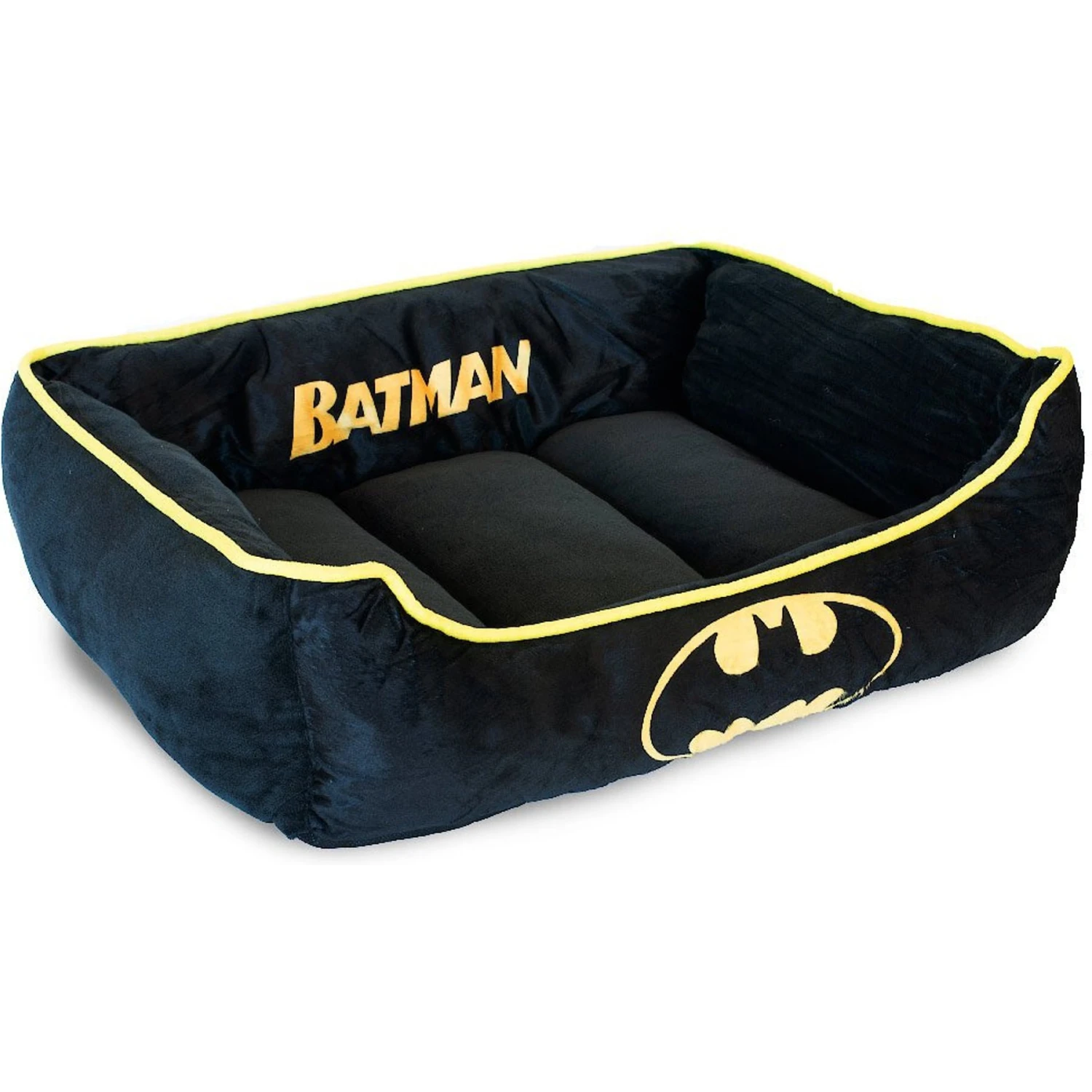 Buckle-Down Batman Bolster Dog Bed 4 Buckle-Down Batman Bolster Dog Bed - Image 2
