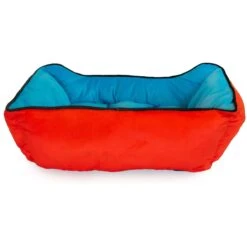 Buckle-Down Captain America Bolster Dog Bed -Blue Buffalo || ROYAL CANIN || Wellness Sales 306920 PT2. AC SS1800 V1626990132