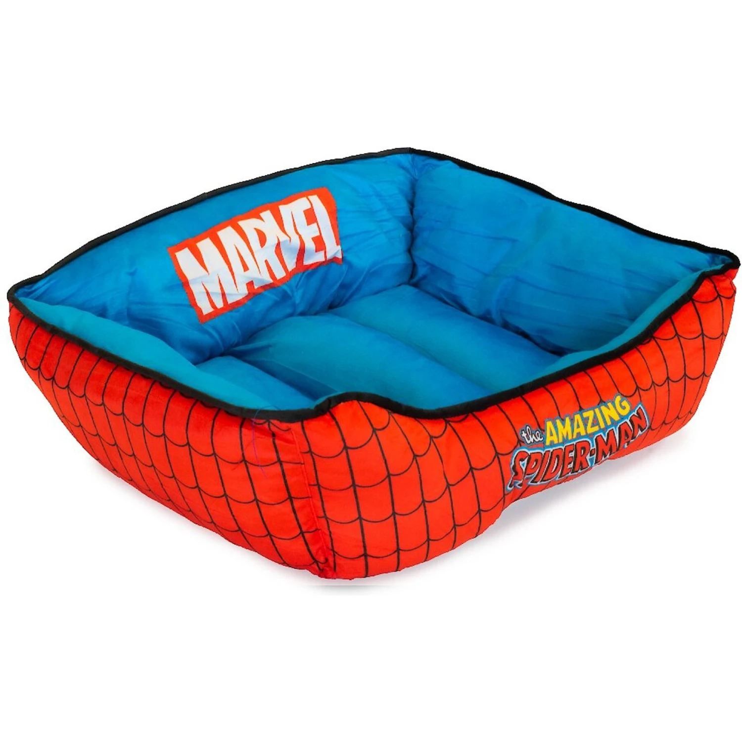 Buckle-Down Spider-Man Bolster Dog Bed 4 Buckle-Down Spider-Man Bolster Dog Bed - Image 2
