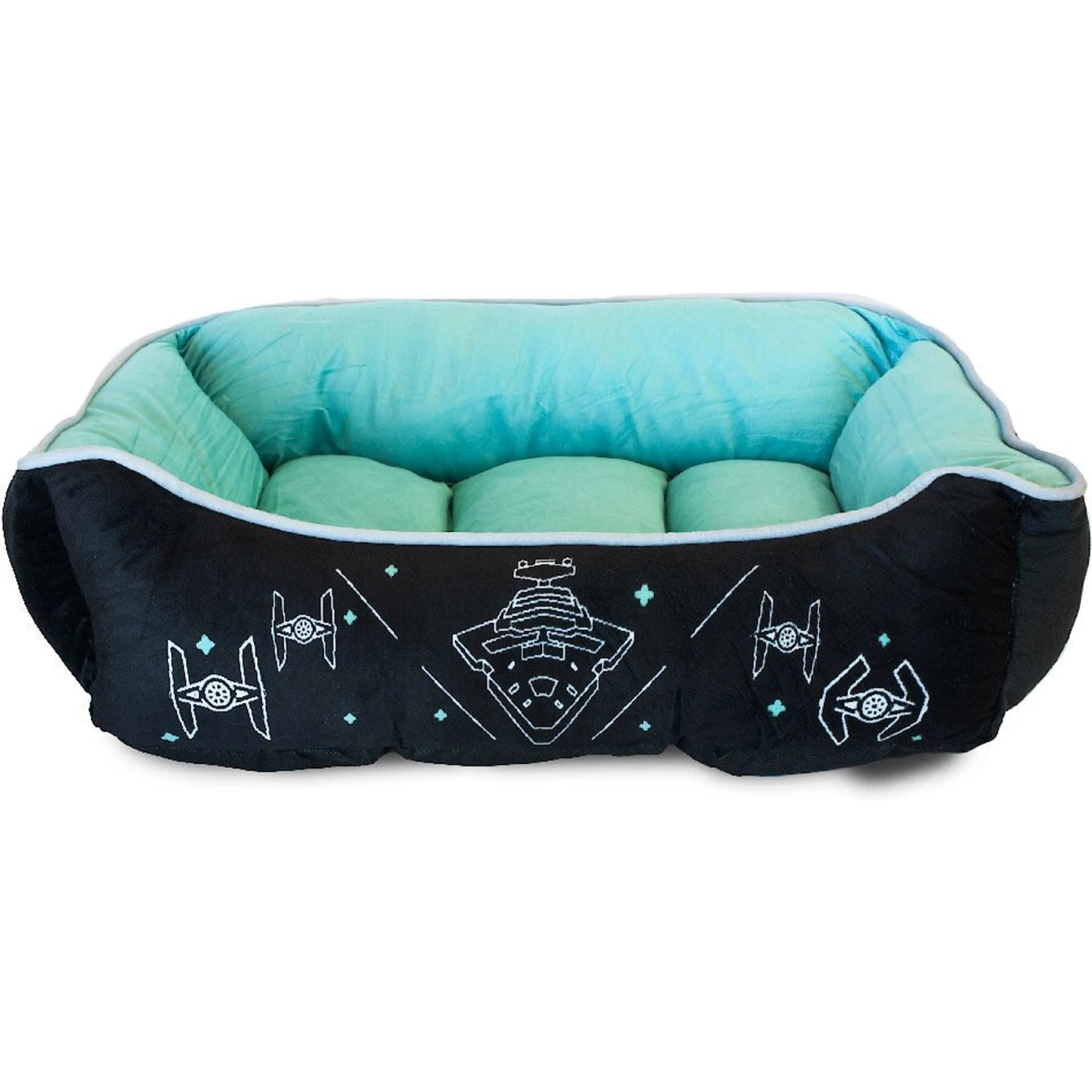 Buckle-Down Star Wars Imperial Fleet Bolster Dog Bed 3 Buckle-Down Star Wars Imperial Fleet Bolster Dog Bed
