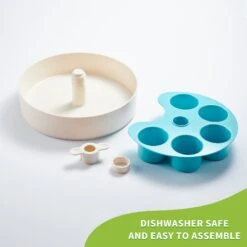 Pet Dream House SPIN Medium Level Palette Non-Skid Plastic Interactive Slow Feeder Dog Bowl, Blue 14 Pet Dream House SPIN Medium Level Palette Non-Skid Plastic Interactive Slow Feeder Dog Bowl, Blue -Blue Buffalo || ROYAL CANIN || Wellness Sales 308746 PT5. AC SS1800 V1627681040