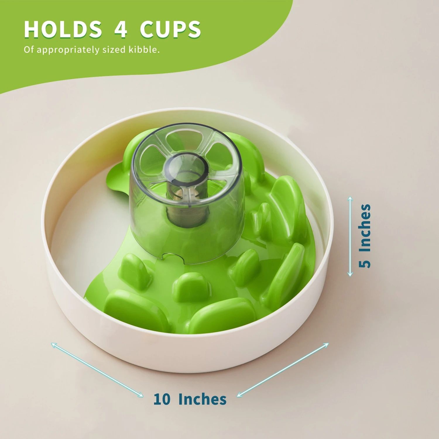 Pet Dream House SPIN Tricky Level UFO Maze Non-Skid Plastic Interactive Slow Feeder Dog Bowl 5 Pet Dream House SPIN Tricky Level UFO Maze Non-Skid Plastic Interactive Slow Feeder Dog Bowl - Image 3