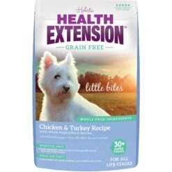 Health Extension Little Bites Grain-Free Chicken & Turkey Recipe Dry Dog Food