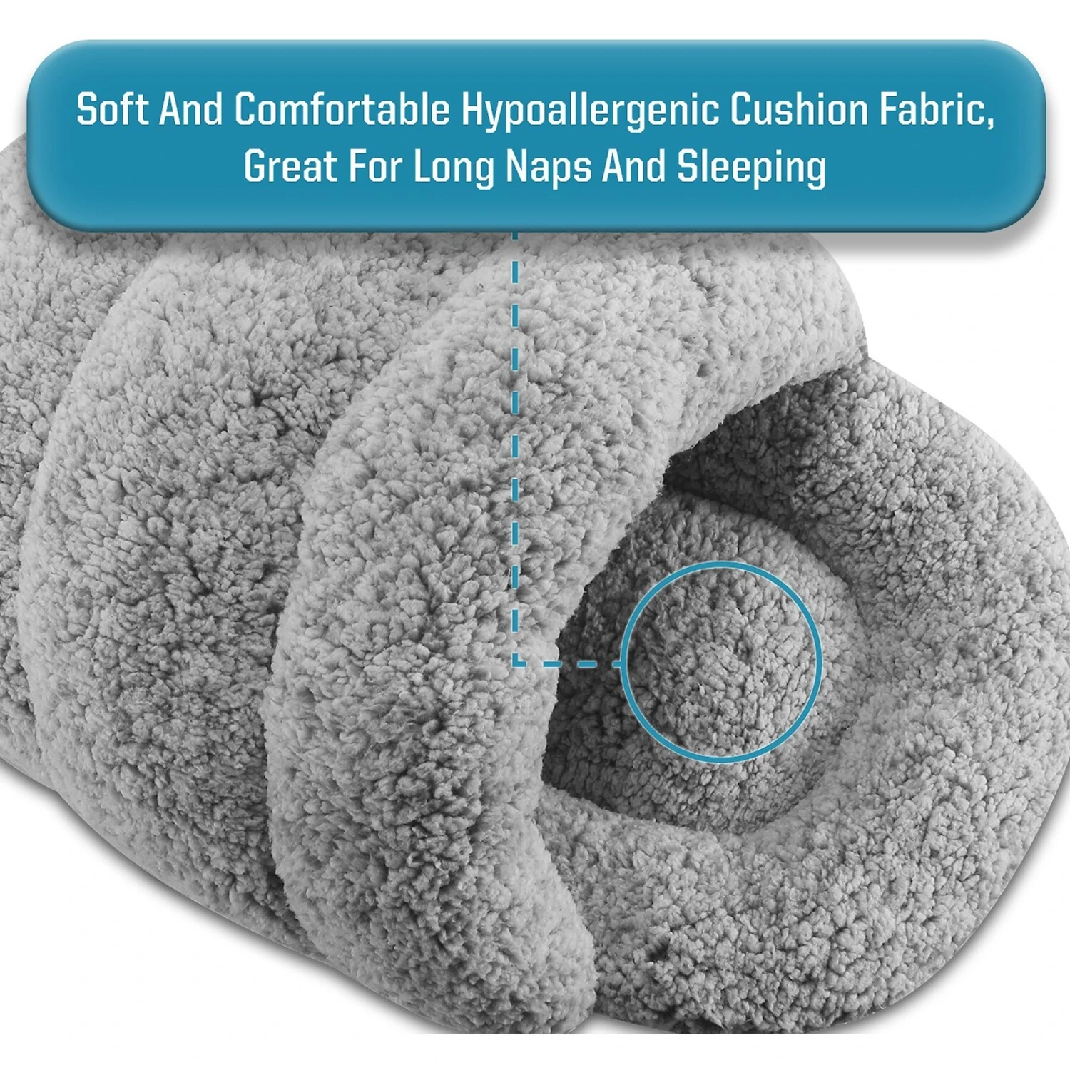 Sleepy Pet Slipper Covered Cat & Dog Bed 7 Sleepy Pet Slipper Covered Cat & Dog Bed - Image 5