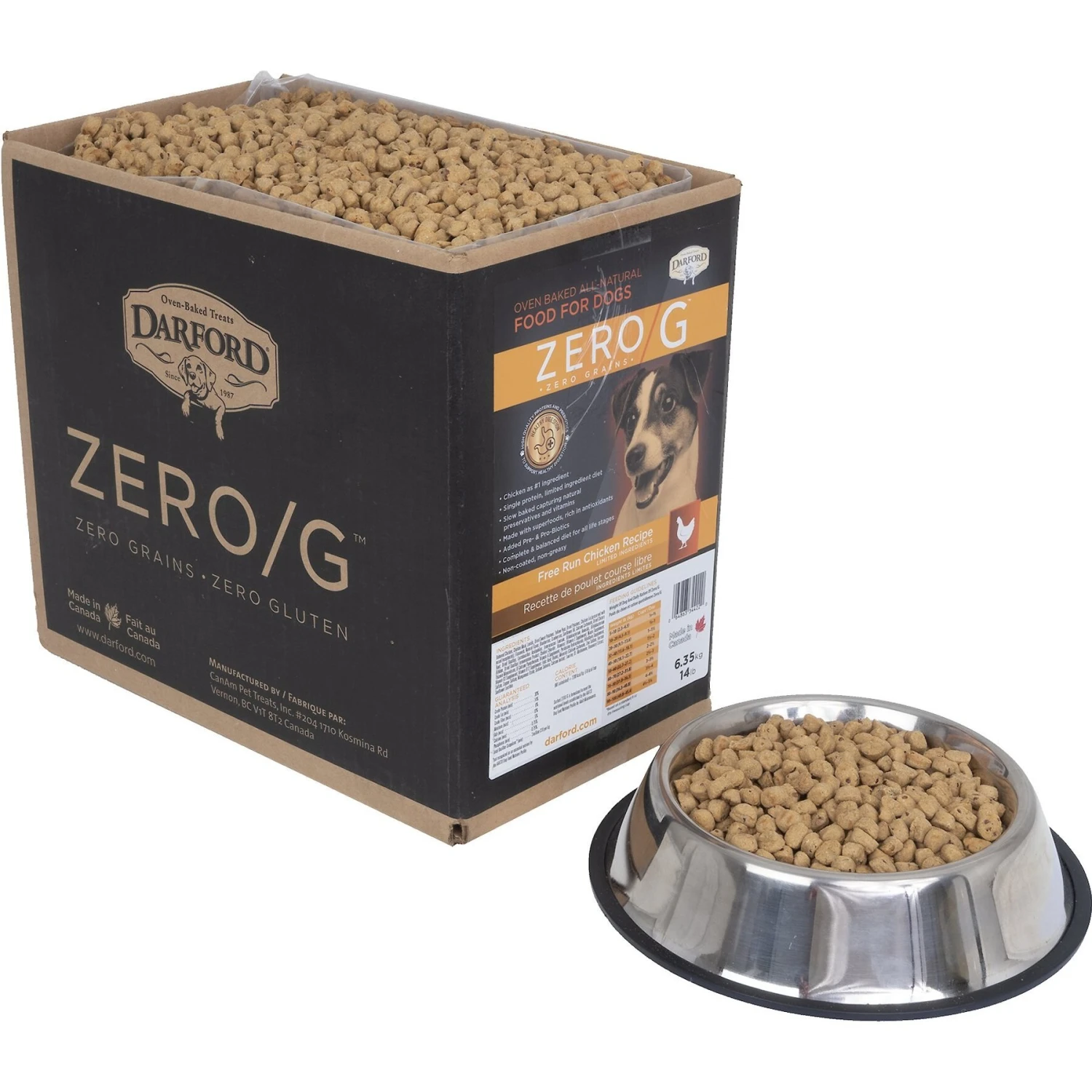 Darford Zero/G Free Run Chicken Recipe Limited Ingredients Dry Dog Food 3 Darford Zero/G Free Run Chicken Recipe Limited Ingredients Dry Dog Food
