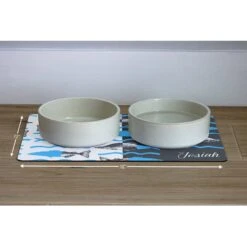 904 Custom Personalized Trendy Fish Print Dog & Cat Bowl Placemat -Blue Buffalo || ROYAL CANIN || Wellness Sales 314073 PT2. AC SS1800 V1637027865