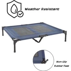 Pet Adobe Steel Frame Elevated Dog Bed -Blue Buffalo || ROYAL CANIN || Wellness Sales 314921 PT2. AC SS1800 V1626394317