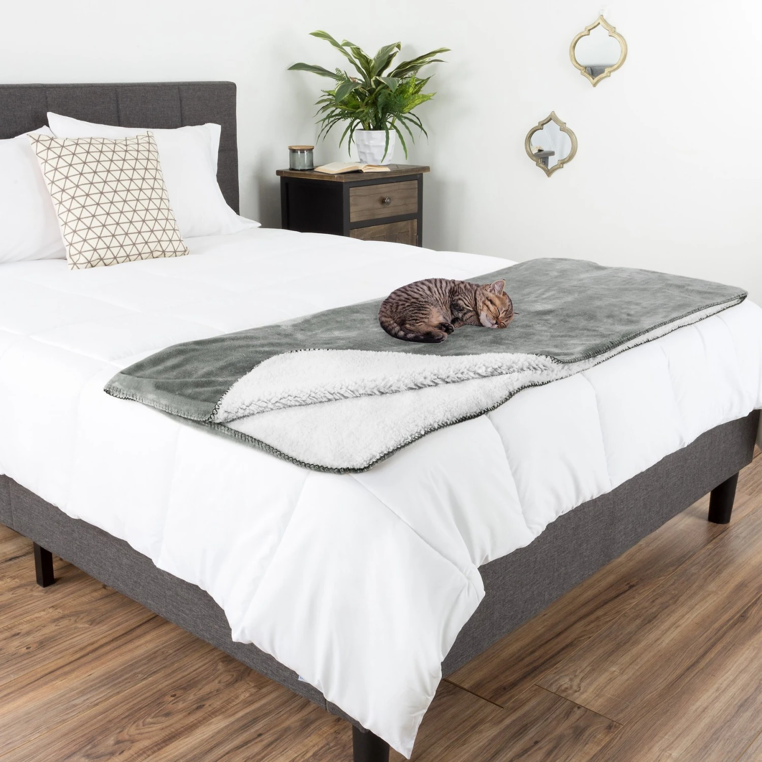 Pet Adobe Waterproof Fuzzy Throw Blanket 4 Pet Adobe Waterproof Fuzzy Throw Blanket - Image 2