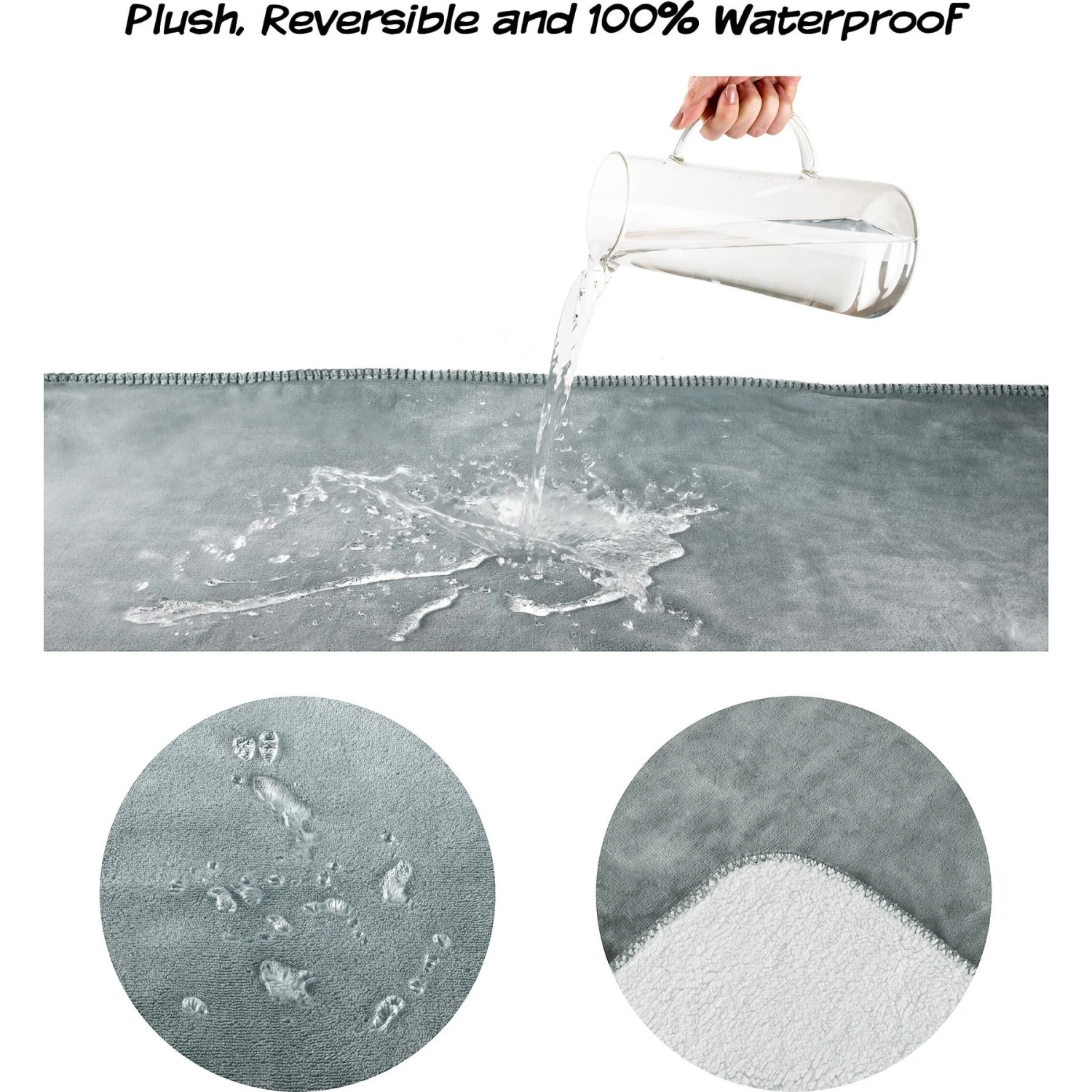 Pet Adobe Waterproof Fuzzy Throw Blanket 6 Pet Adobe Waterproof Fuzzy Throw Blanket - Image 4