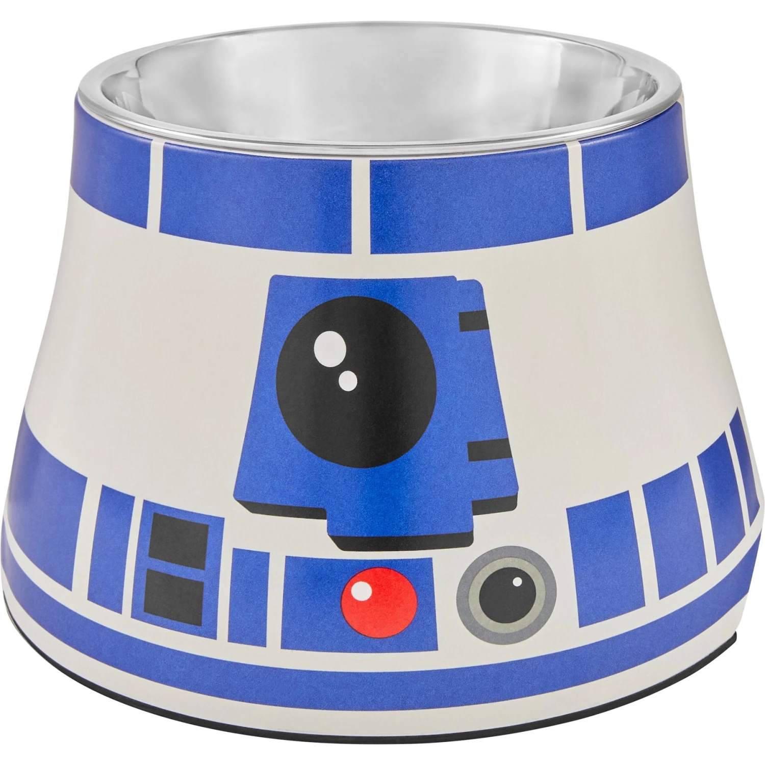STAR WARS R2-D2 Elevated Melamine Stainless Steel Dog & Cat Bowl, 1.5 Cup 3 STAR WARS R2-D2 Elevated Melamine Stainless Steel Dog & Cat Bowl, 1.5 Cup