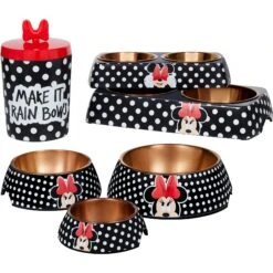 Disney Minnie Mouse Peek-A-Boo Melamine Dog & Cat Treat Jar -Blue Buffalo || ROYAL CANIN || Wellness Sales 315289 PT8. AC SS1800 V1647288877