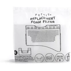 PETKIT Fountain Foam Filter, 4 Count