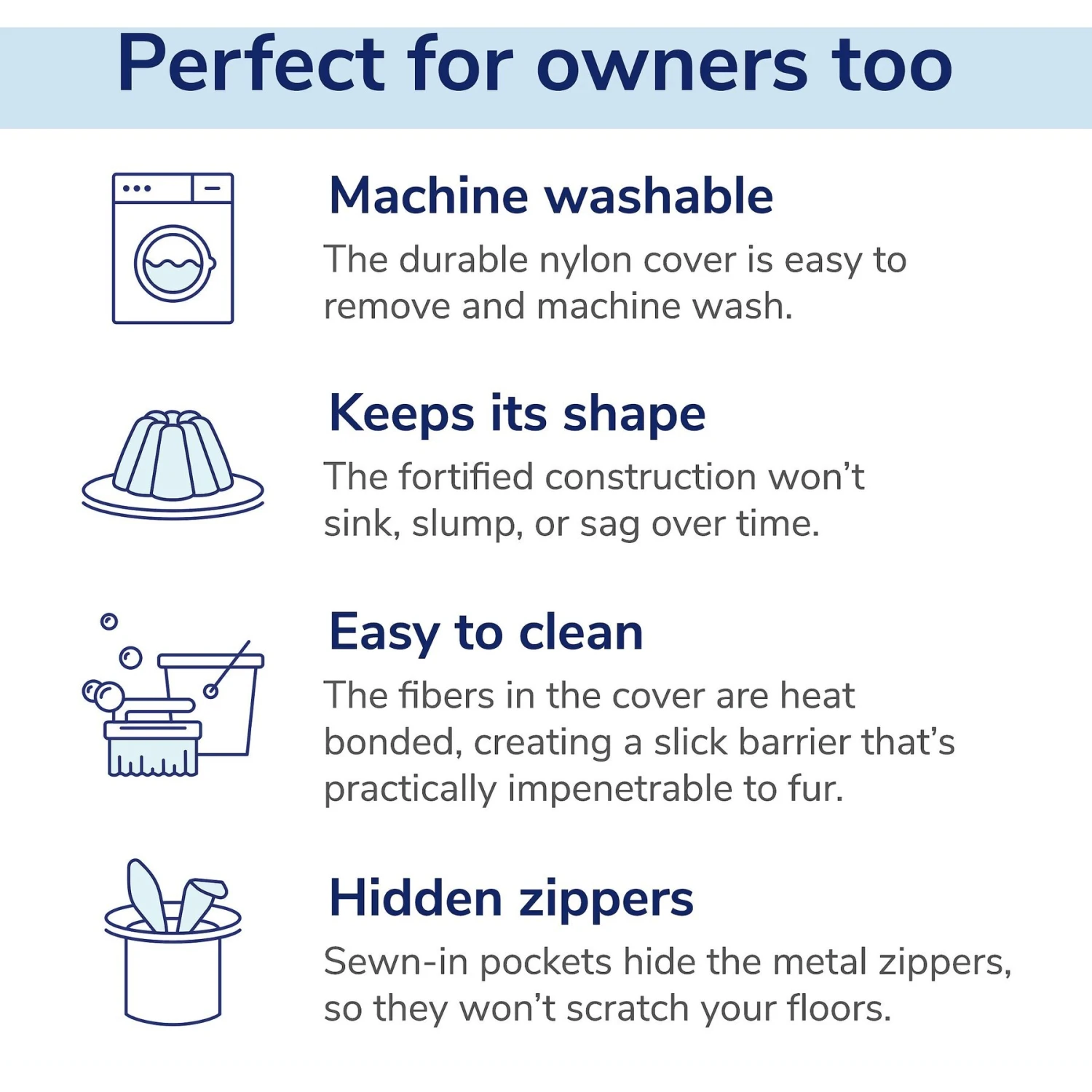 Casper Bolster Dog Bed 8 Casper Bolster Dog Bed - Image 6