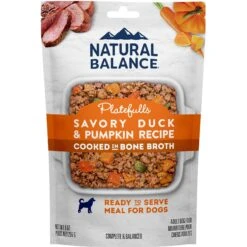 Natural Balance Platefulls Savory Duck & Pumpkin Recipe Wet Dog Food