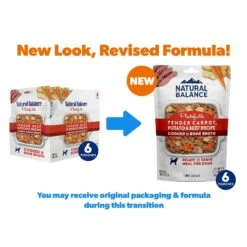 Natural Balance Original Ultra Platefulls Tender Carrot, Potato & Beef Recipe Wet Dog Food, 9-oz Pouch, Case Of 12 12 Natural Balance Original Ultra Platefulls Tender Carrot, Potato & Beef Recipe Wet Dog Food, 9-oz Pouch, Case Of 12 -Blue Buffalo || ROYAL CANIN || Wellness Sales 316439 PT1. AC SS1800 V1678726825