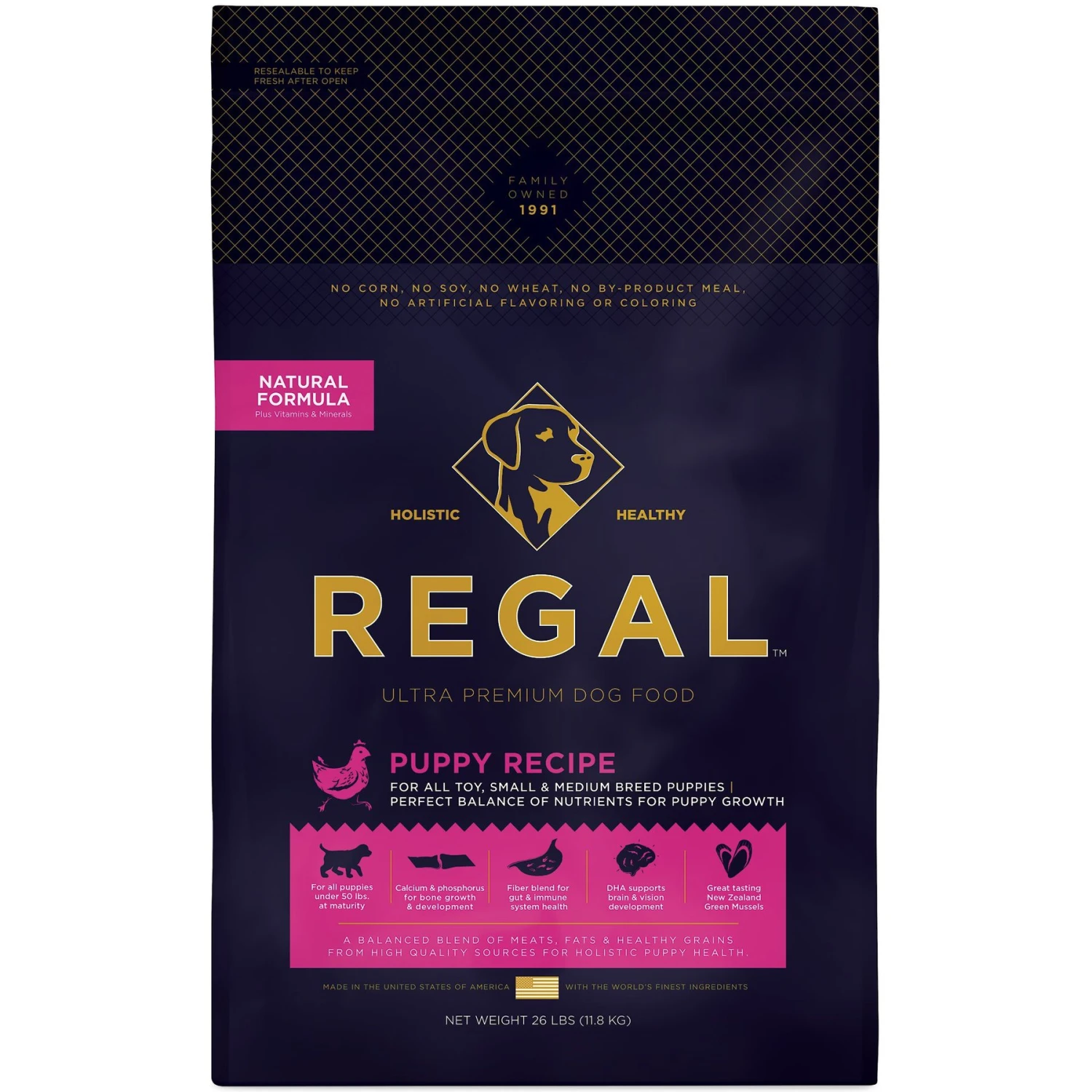 Regal Pet Foods Puppy Recipe Dry Dog Food 3 Regal Pet Foods Puppy Recipe Dry Dog Food