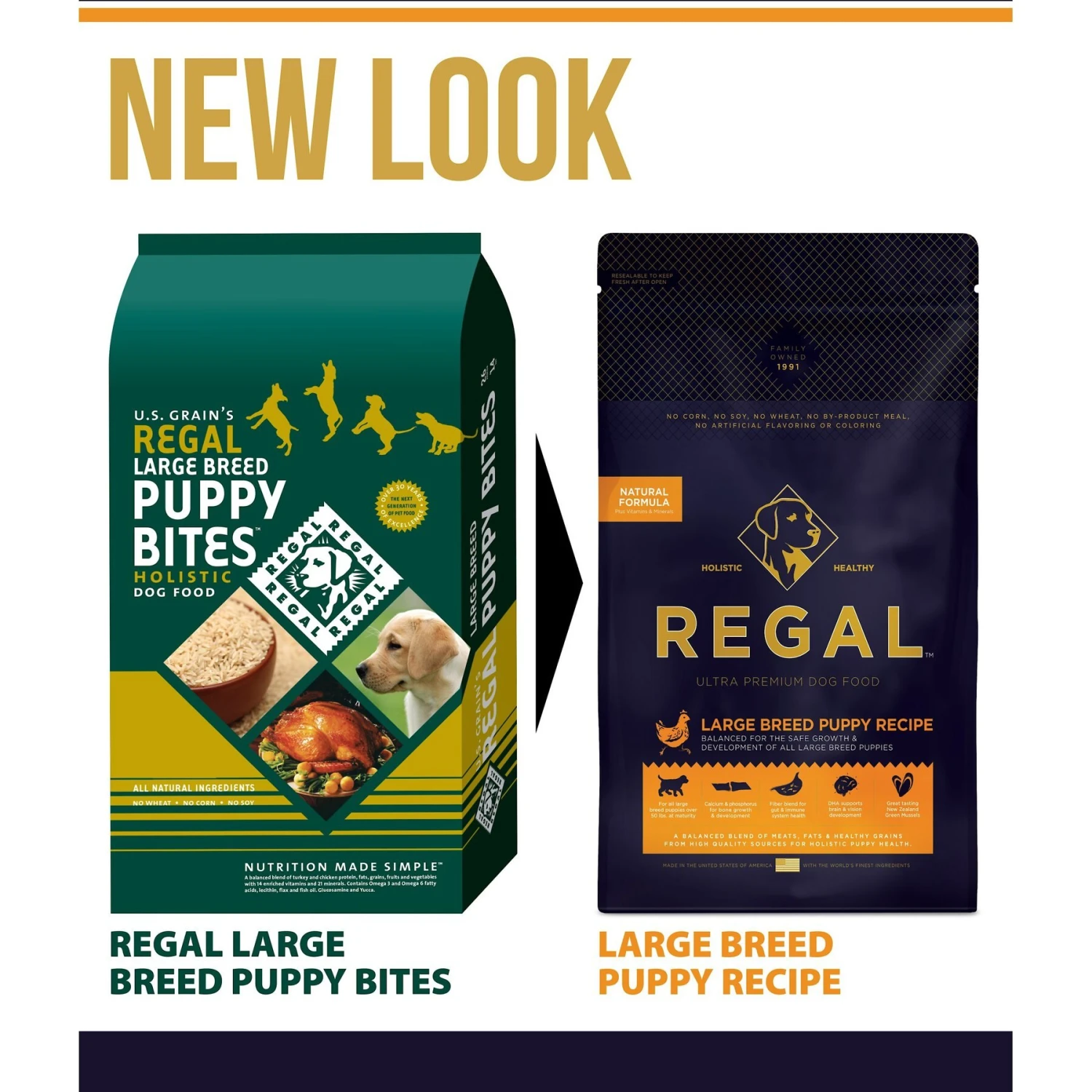 Regal Pet Foods Large Breed Puppy Recipe Dry Dog Food 5 Regal Pet Foods Large Breed Puppy Recipe Dry Dog Food - Image 3