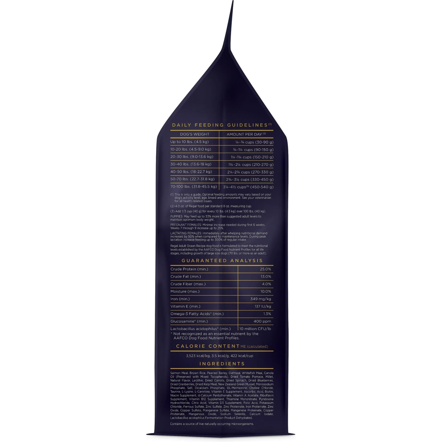 Regal Pet Foods Ocean Recipe Salmon & Whitefish Meals Whole Grains Adult Dry Dog Food 5 Regal Pet Foods Ocean Recipe Salmon & Whitefish Meals Whole Grains Adult Dry Dog Food - Image 3