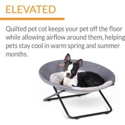 K&H Pet Products Cozy Cot Elevated Dog Bed 10 K&H Pet Products Cozy Cot Elevated Dog Bed -Blue Buffalo || ROYAL CANIN || Wellness Sales 316703 PT2. AC SS1800 V1627424572