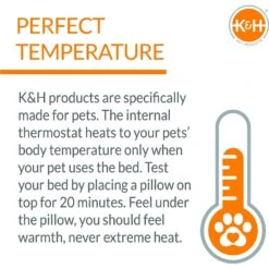 K&H Pet Products Mother’s Heartbeat Heated Bolster Puppy Bed -Blue Buffalo || ROYAL CANIN || Wellness Sales 316709 PT6. AC SS1800 V1637622822