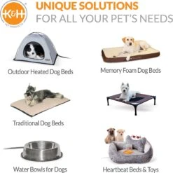 K&H Pet Products Mother's Heartbeat Puppy Heart Pillow -Blue Buffalo || ROYAL CANIN || Wellness Sales 316725 PT8. AC SS1800 V1637626676