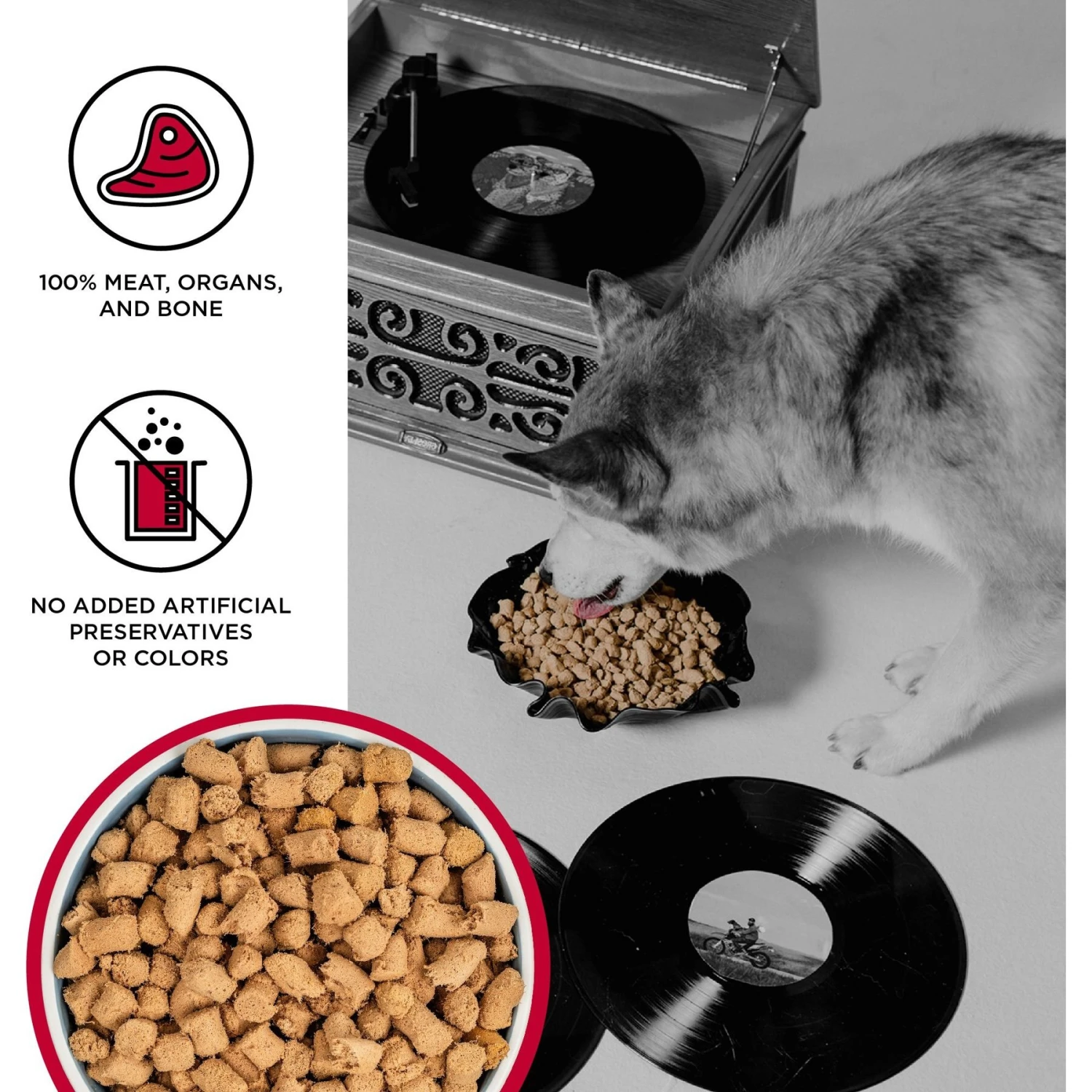 BIXBI Liberty Beef Recipe Freeze-Dried Dog Topper & Treat, 4.5-oz Bag 6 BIXBI Liberty Beef Recipe Freeze-Dried Dog Topper & Treat, 4.5-oz Bag - Image 4