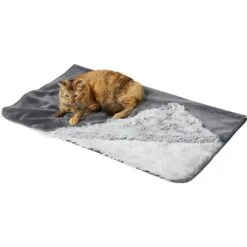 Frisco Sofa Pet Bed With Removable Cover & Frisco Eyelash Cat & Dog Blanket -Blue Buffalo || ROYAL CANIN || Wellness Sales 319504 PT5. AC SS1800 V1630619791