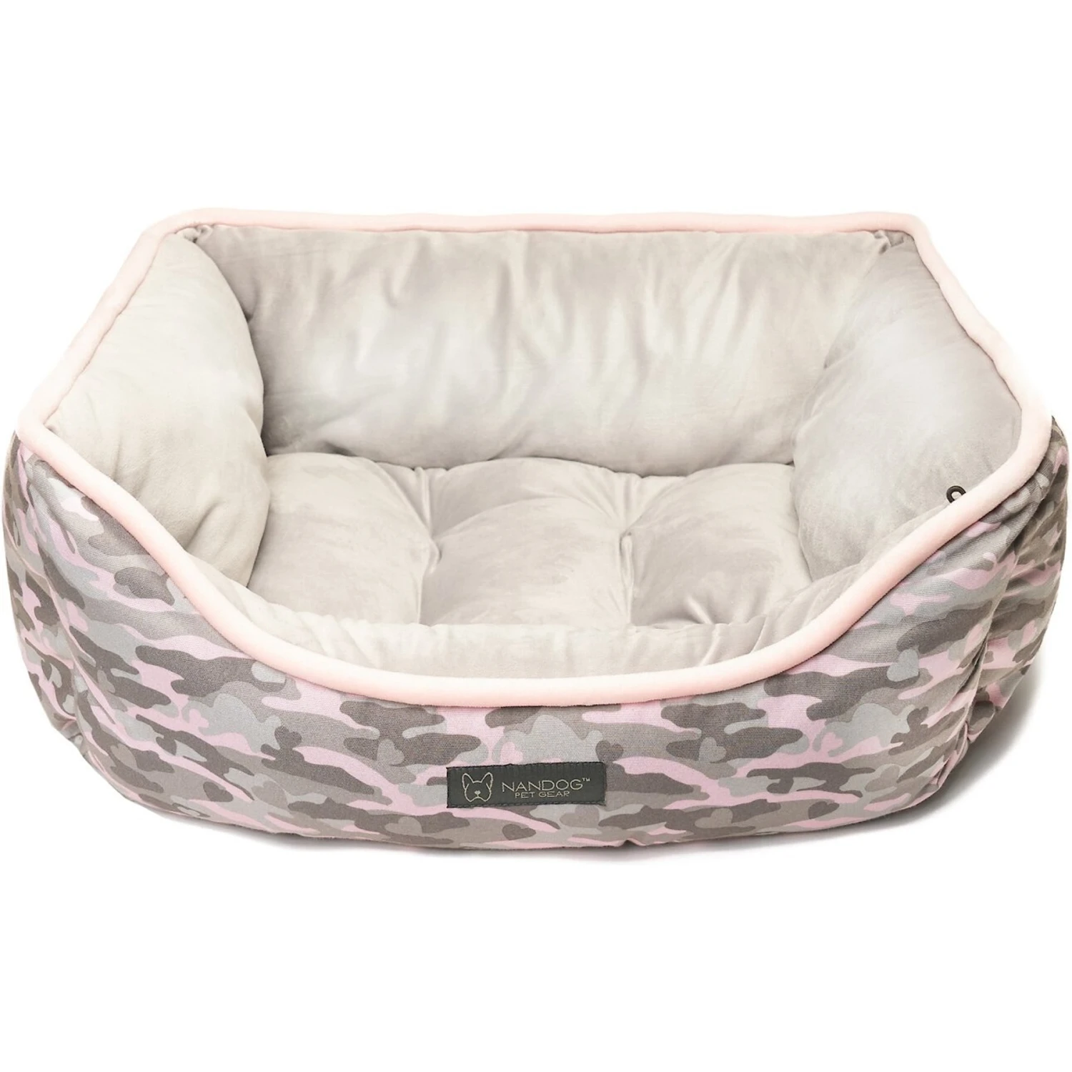 Nandog Reversible Design Camu Cat & Dog Bed 5 Nandog Reversible Design Camu Cat & Dog Bed - Image 3