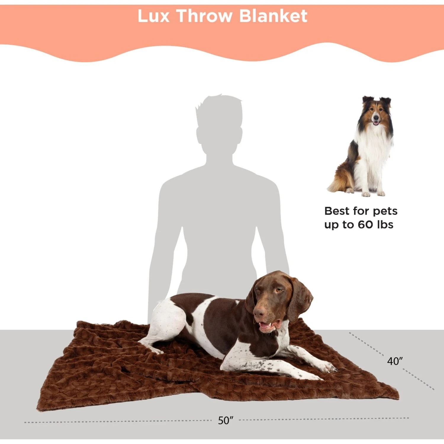 Best Friends By Sheri Calming Lux Fur Cat & Dog Blanket 5 Best Friends By Sheri Calming Lux Fur Cat & Dog Blanket - Image 3