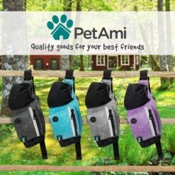 PetAmi Dog & Cat Fanny Pack With Travel Bowl -Blue Buffalo || ROYAL CANIN || Wellness Sales 325235 PT6. AC SS1800 V1689632067