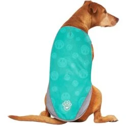 Canada Pooch Wet Reveal Smiley Cooling Dog Vest -Blue Buffalo || ROYAL CANIN || Wellness Sales 325639 PT2. AC SS1800 V1643816486