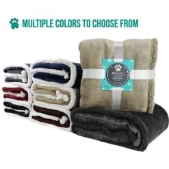 PetAmi Sherpa Cat & Dog Blanket -Blue Buffalo || ROYAL CANIN || Wellness Sales 326482 PT8. AC SS1800 V1631898137