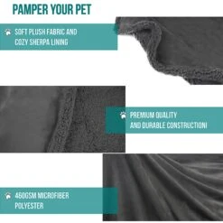 PetAmi Puppy Dog Blanket -Blue Buffalo || ROYAL CANIN || Wellness Sales 326540 PT6. AC SS1800 V1631829986