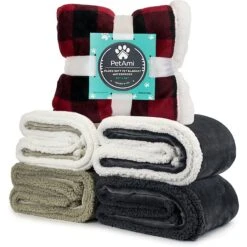 PetAmi Waterproof Reversible Cat & Dog Blanket -Blue Buffalo || ROYAL CANIN || Wellness Sales 326548 PT8. AC SS1800 V1631897039