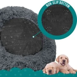 PetAmi Donut Cat & Dog Bed -Blue Buffalo || ROYAL CANIN || Wellness Sales 326593 PT5. AC SS1800 V1631838076
